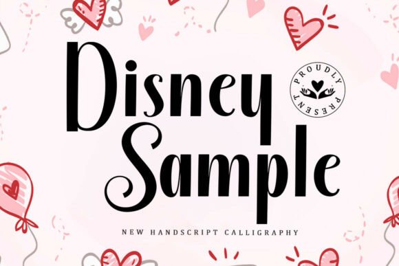 Discover the Disney Sample Font for Elegant Design Projects