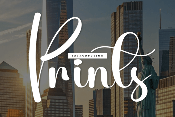 Discovering Prints: A Handwritten Font for Modern Design