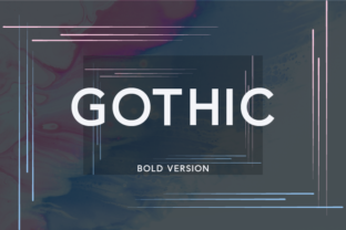 Gothic Bold: A Modern Sans Serif for Polished Design