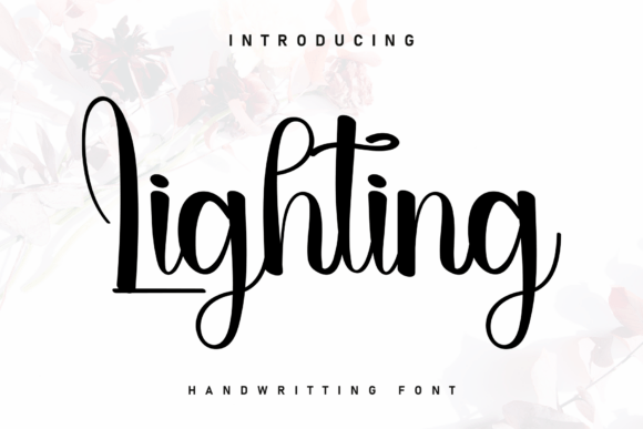 Lighting: A Sweet and Beautiful Handwritten Font